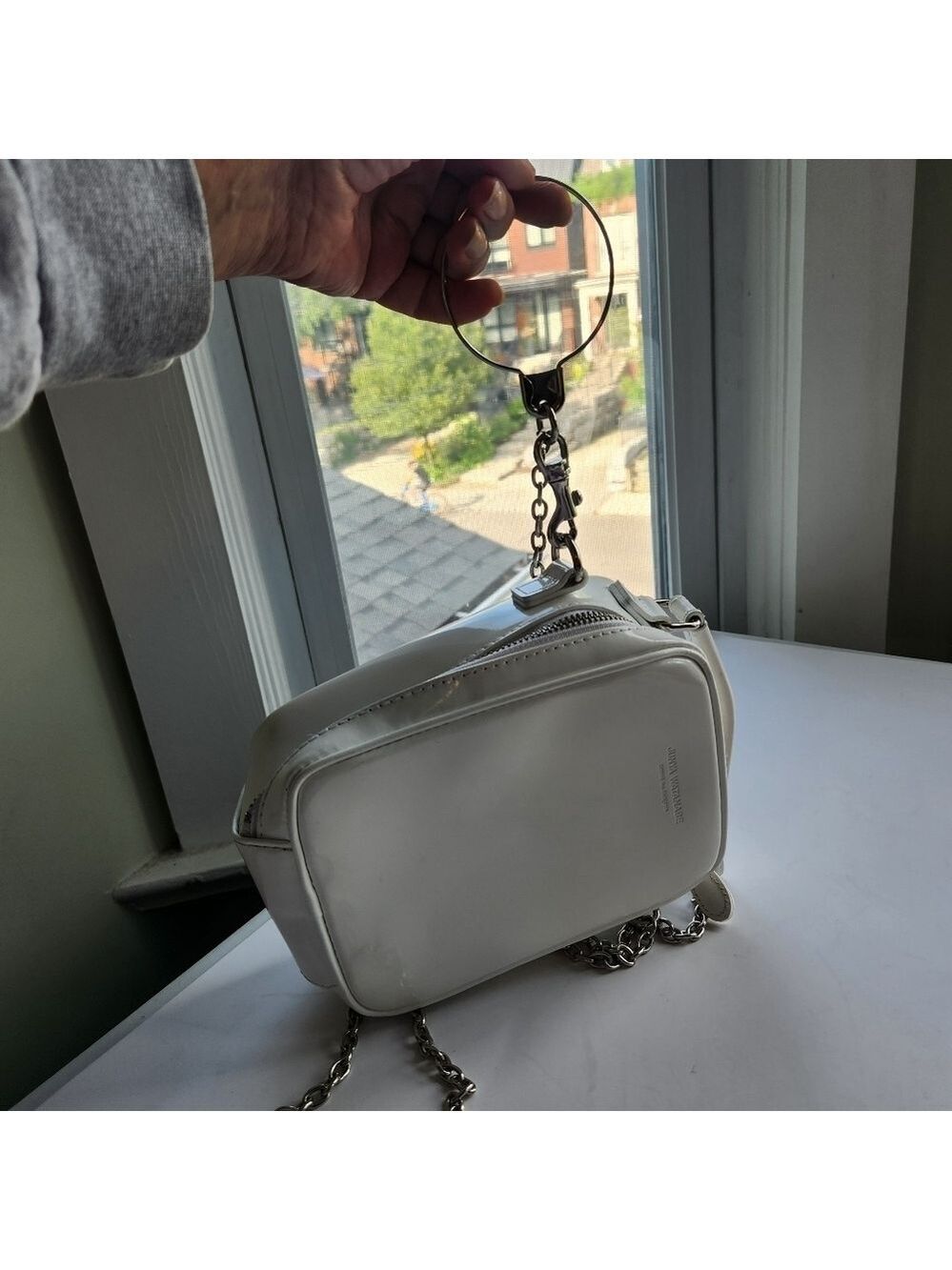 Junya Watanabe white patent leather bag BNWOT - Picture 6 of 14